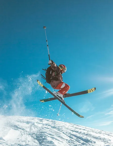 Skifahrer